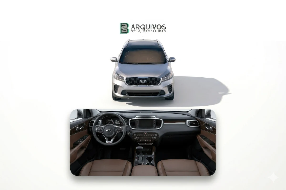 Modelo 3D STL - Kia Sportage 2020 — foto 4